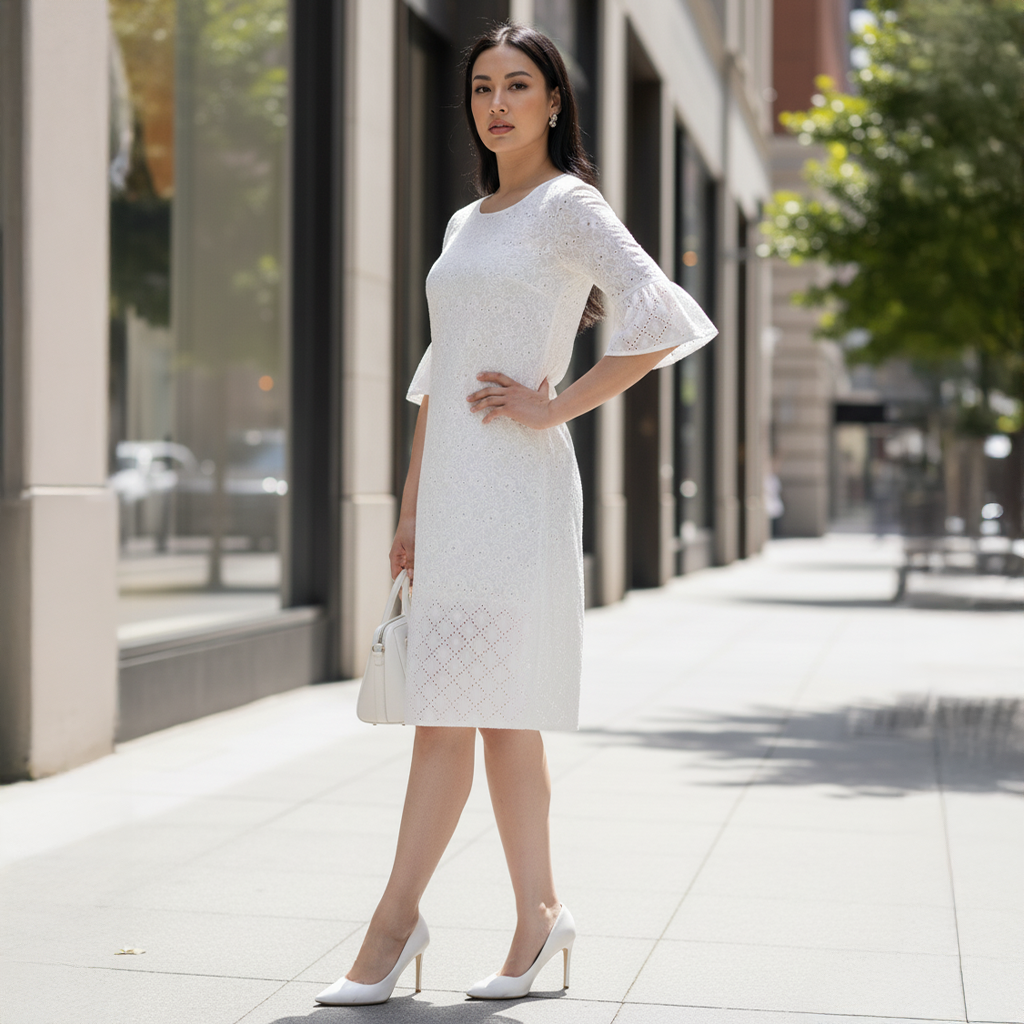 IRISH CONTEMPORARY DRESS || WHITE