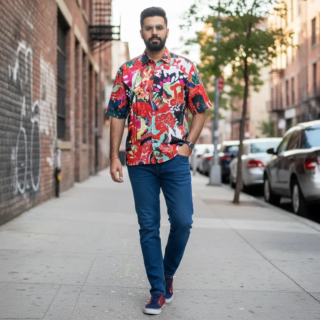 Regular Fit SKYRTA || ABRA RED